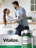 Horbäach Ginkgo Biloba 120mg tablets in hand