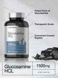 Horbäach Glucosamine HCL 1500mg caplets close-up