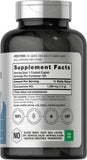Horbäach Glucosamine HCL 1500mg side view of packaging