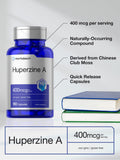 Horbäach Huperzine A bottle with label details
