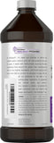 Horbäach Hyaluronic Acid Liquid Supplement pouring into a tablespoon