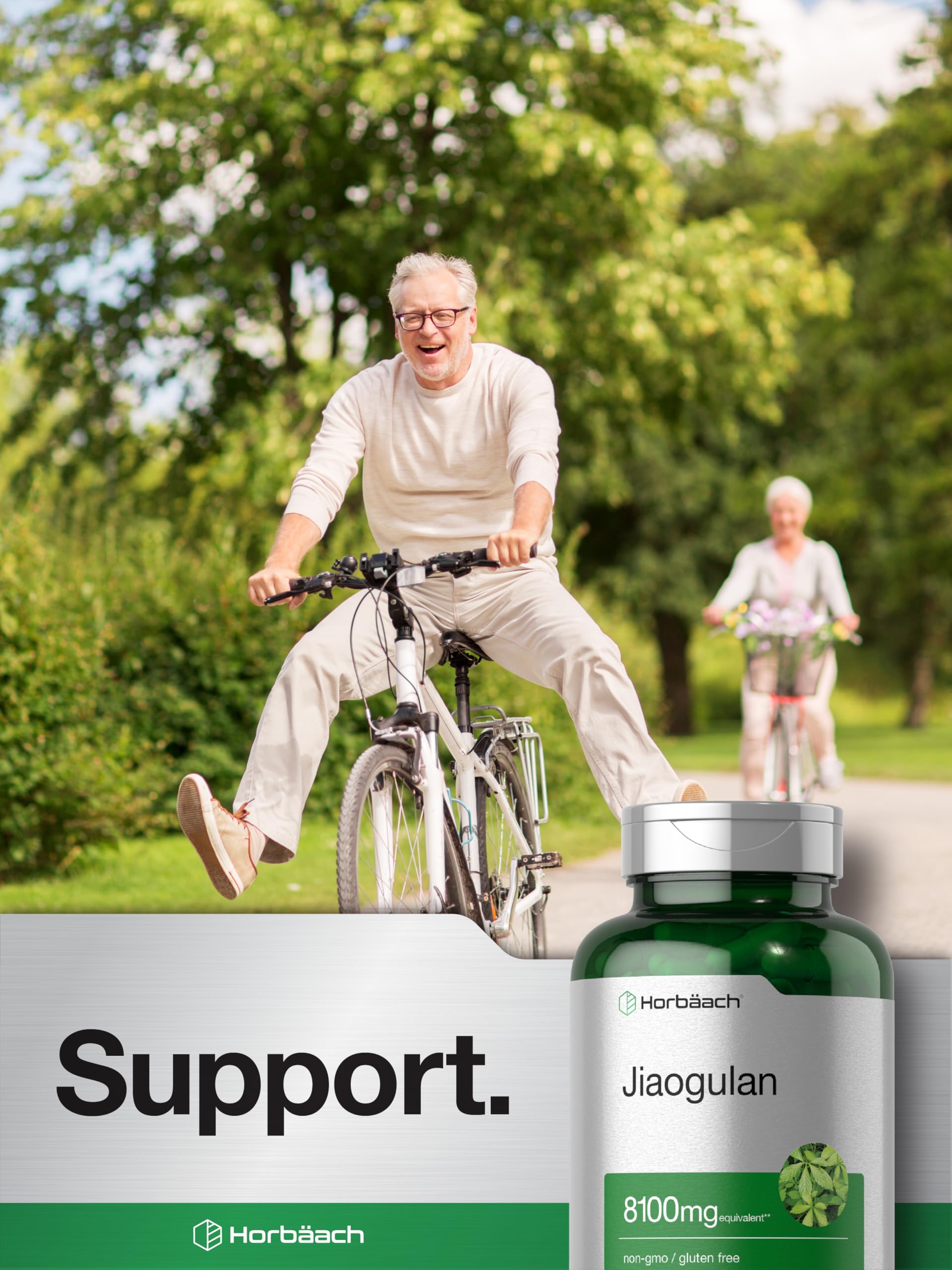 Horbäach Jiaogulan Extract Capsules packaging details