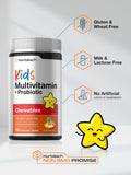 Horbäach Kids Multivitamin chewable tablets close-up