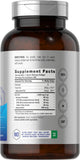 Horbäach Krill Oil Softgels 1000mg bottle side view