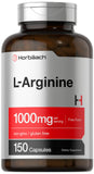 Horbäach L-Arginine 1000mg supplement front view