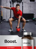 Horbäach L-Arginine 1000mg supplement in a lifestyle setting