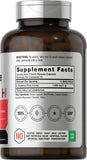 Horbäach L-Arginine 1000mg supplement side view