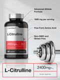 Horbäach L-Citrulline 2400mg capsules bottle with label