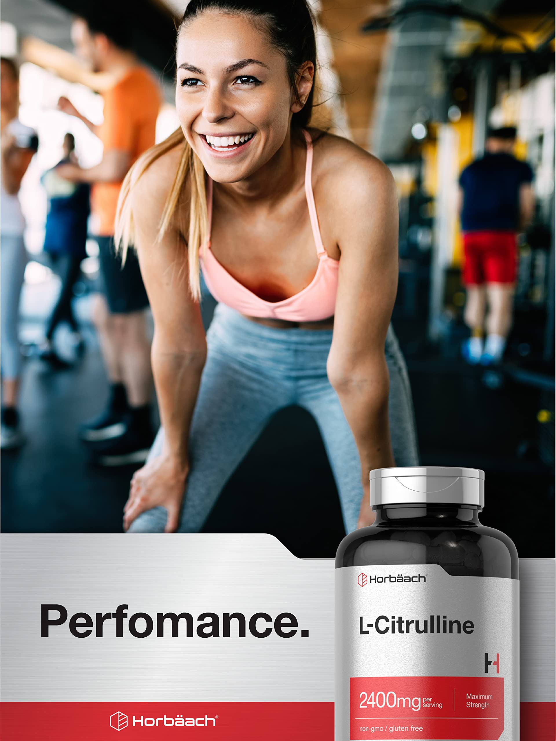 Horbäach L-Citrulline 2400mg capsules ingredients list
