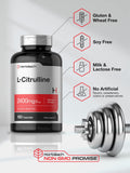 Horbäach L-Citrulline 2400mg capsules on wooden surface