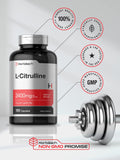 Horbäach L-Citrulline 2400mg capsules with measuring spoon