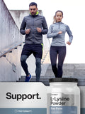 Horbäach L-Lysine 2000mg supplement with measuring scoop