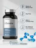 Horbäach L-Tyrosine 1000mg capsule ingredients list