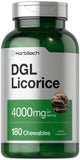 Horbäach Licorice Root Chewable Tablets front view packaging