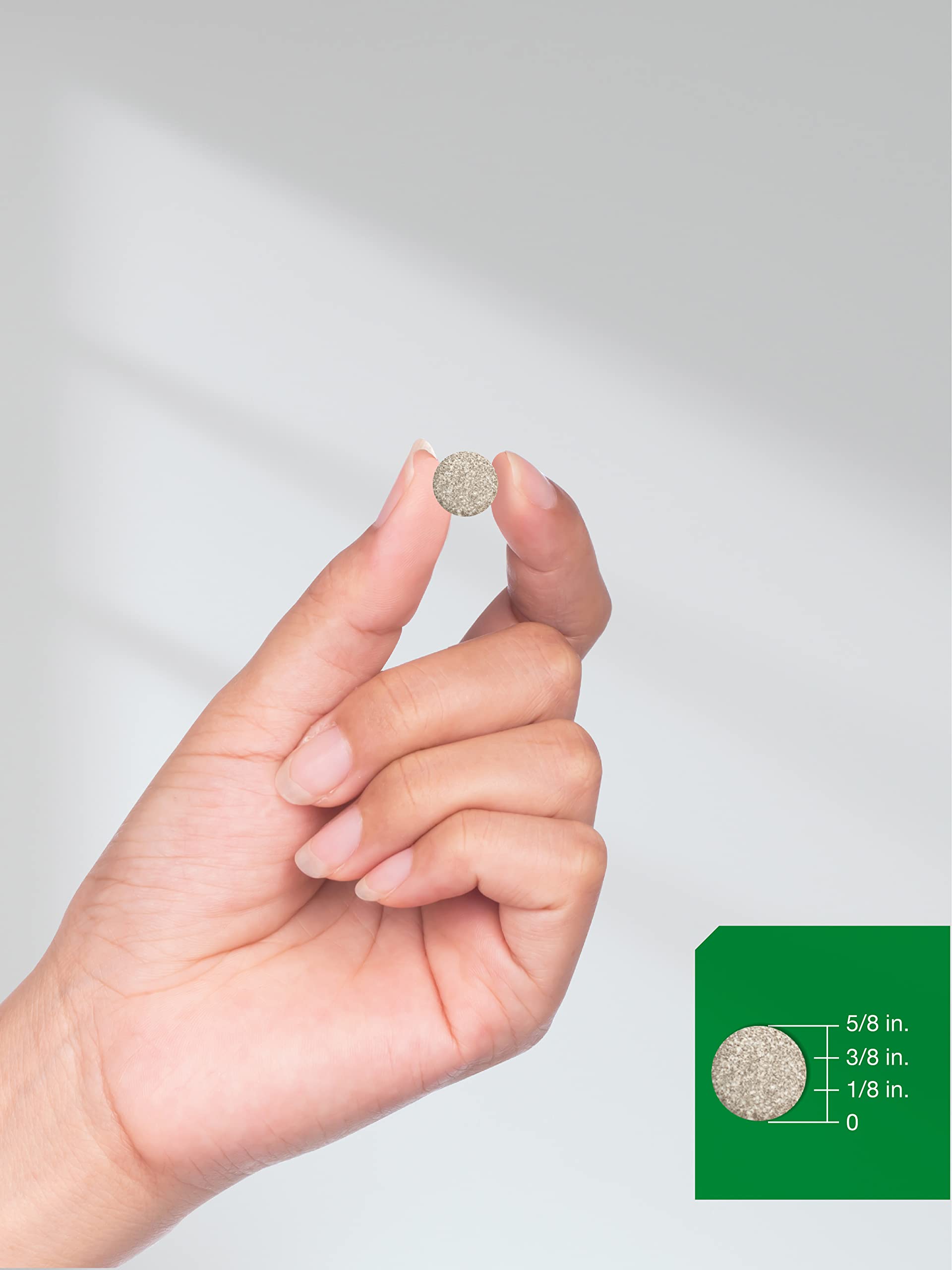 Horbäach Licorice Root Chewable Tablets with a measuring spoon