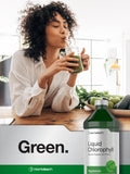 Horbäach Liquid Chlorophyll 100mg 907g on a kitchen counter