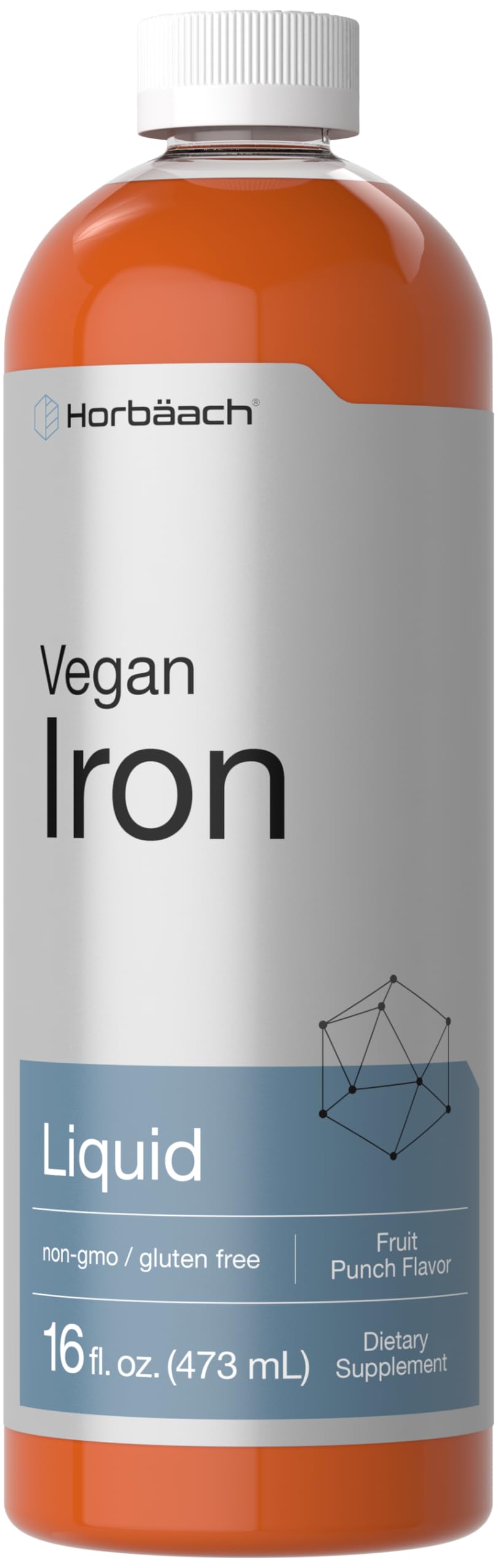 Horbäach Liquid Iron Supplement 531g front view