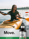 Horbäach Liquid Turmeric & Ginger Supplement 249g lifestyle shot