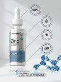 Horbäach Liquid Zinc 8mg with a measuring spoon