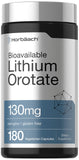 Horbäach Lithium Orotate Capsules 130mg front view