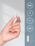 Horbäach Lithium Orotate Capsules 130mg in hand
