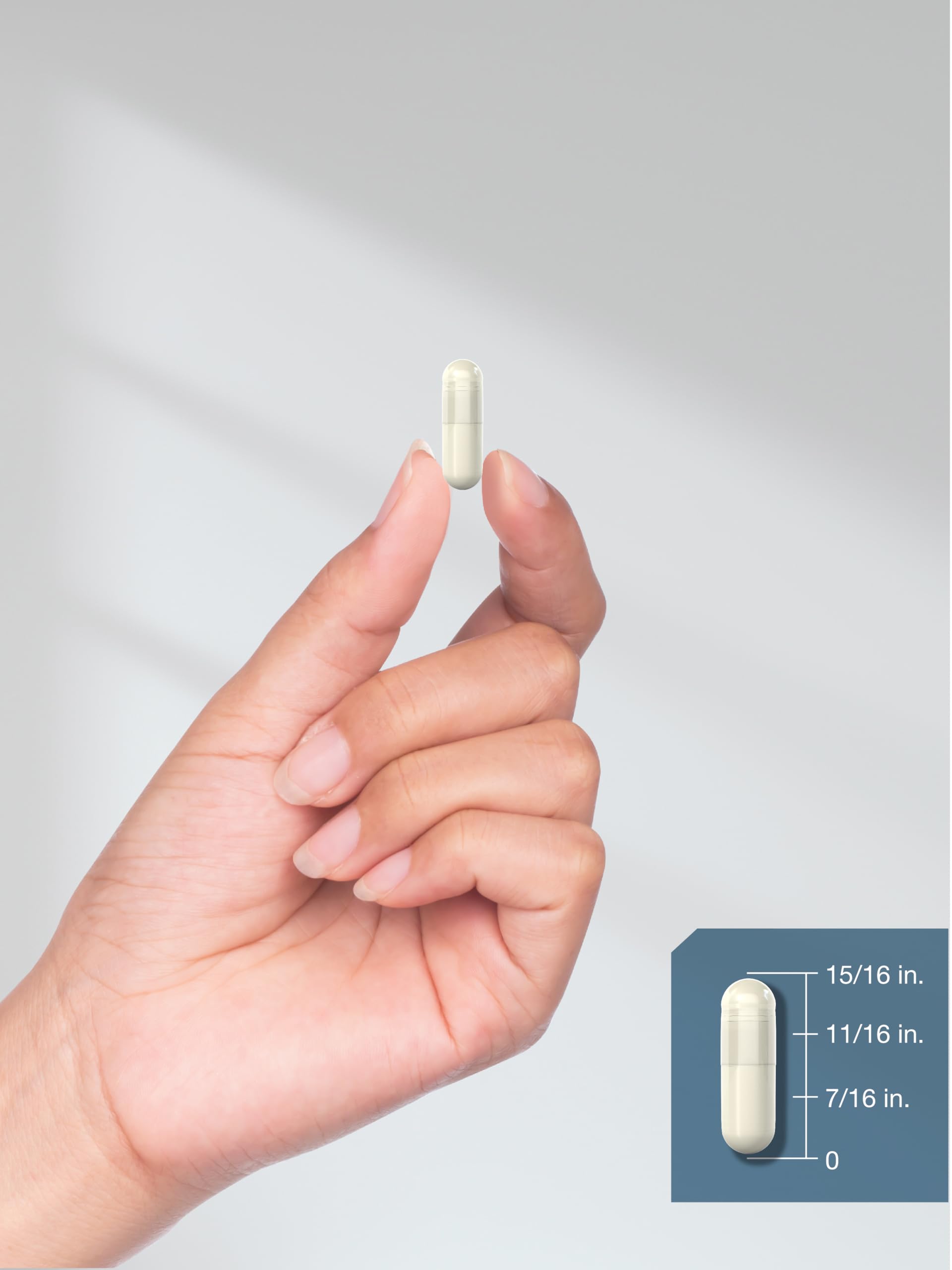 Horbäach Magnesium Bisglycinate 360mg capsules lifestyle scene