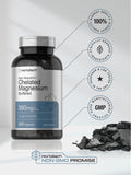 Horbäach Magnesium Bisglycinate 360mg capsules with measuring spoon
