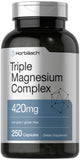 Horbäach Magnesium Complex 420mg capsule bottle front view