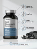 Horbäach Magnesium Complex 420mg capsules on a wooden table