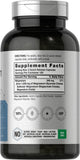 Horbäach Magnesium Glycinate 1330mg bottle side view