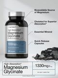 Horbäach Magnesium Glycinate capsules close-up