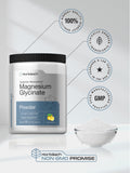 Horbäach Magnesium Powder lemon flavour side view