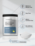 Horbäach Magnesium Powder lemon flavour with fresh lemons