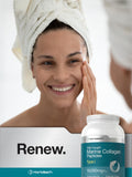 Horbäach Marine Collagen Powder in a measuring scoop