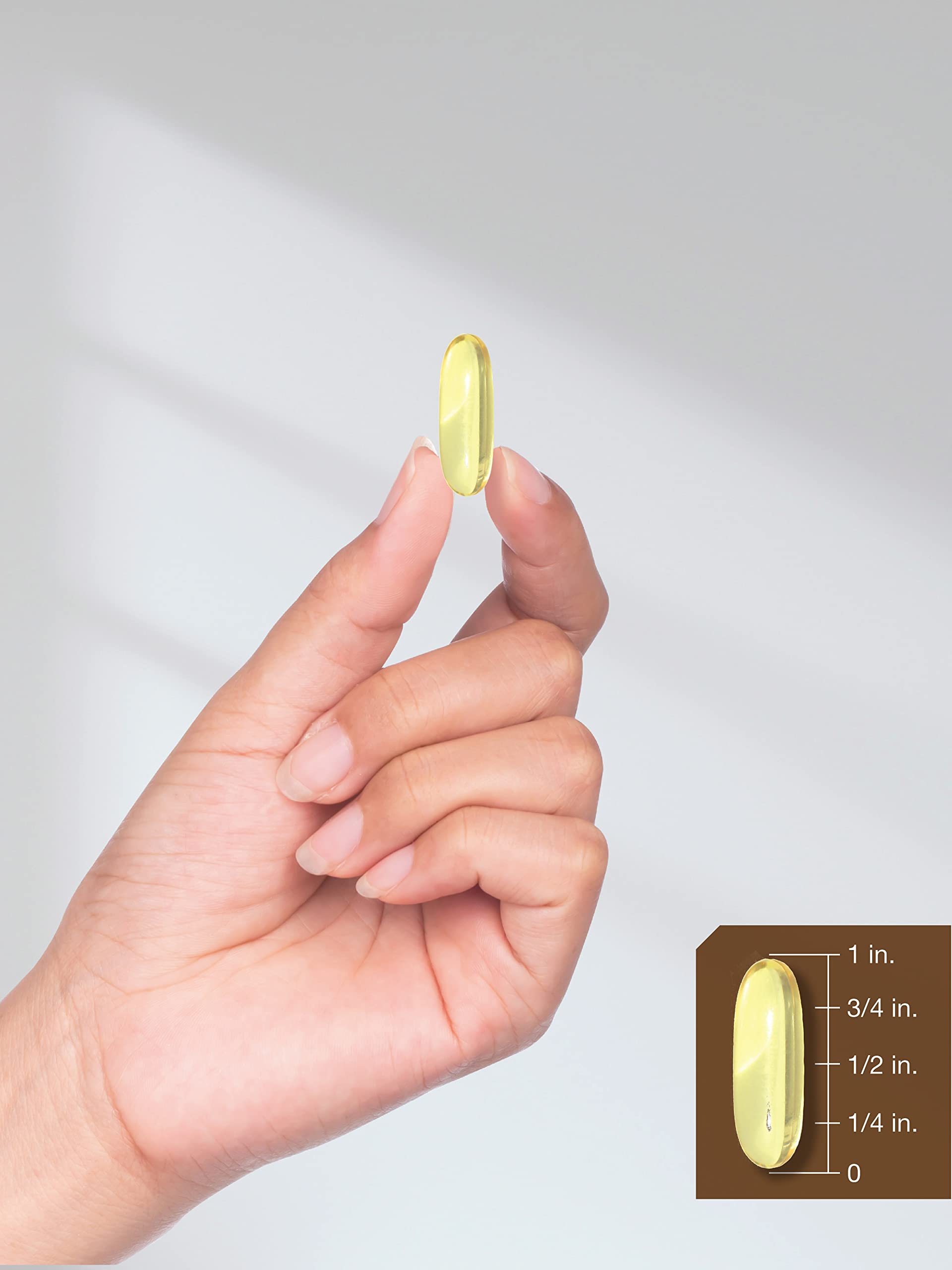 Horbäach MCT Oil softgels displayed with a measuring spoon