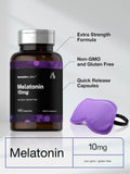 Horbäach Melatonin 10mg capsules with ingredients list