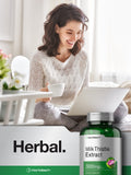Horbäach Milk Thistle Supplement 1000mg ingredients list