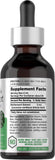 Horbäach Motherwort Liquid Extract 141g back view with ingredients
