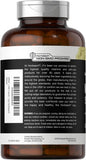 Horbäach MSM 1500mg capsules back view with ingredient list