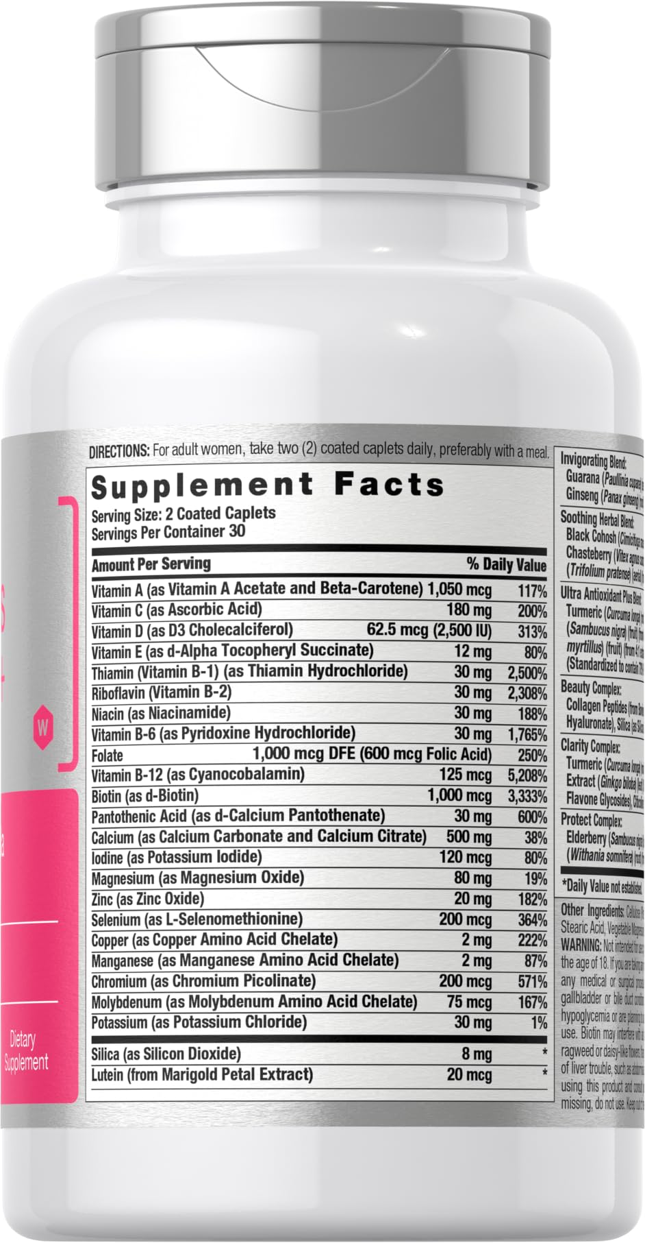 Horbäach Multi for Women 50+ capsules in a hand