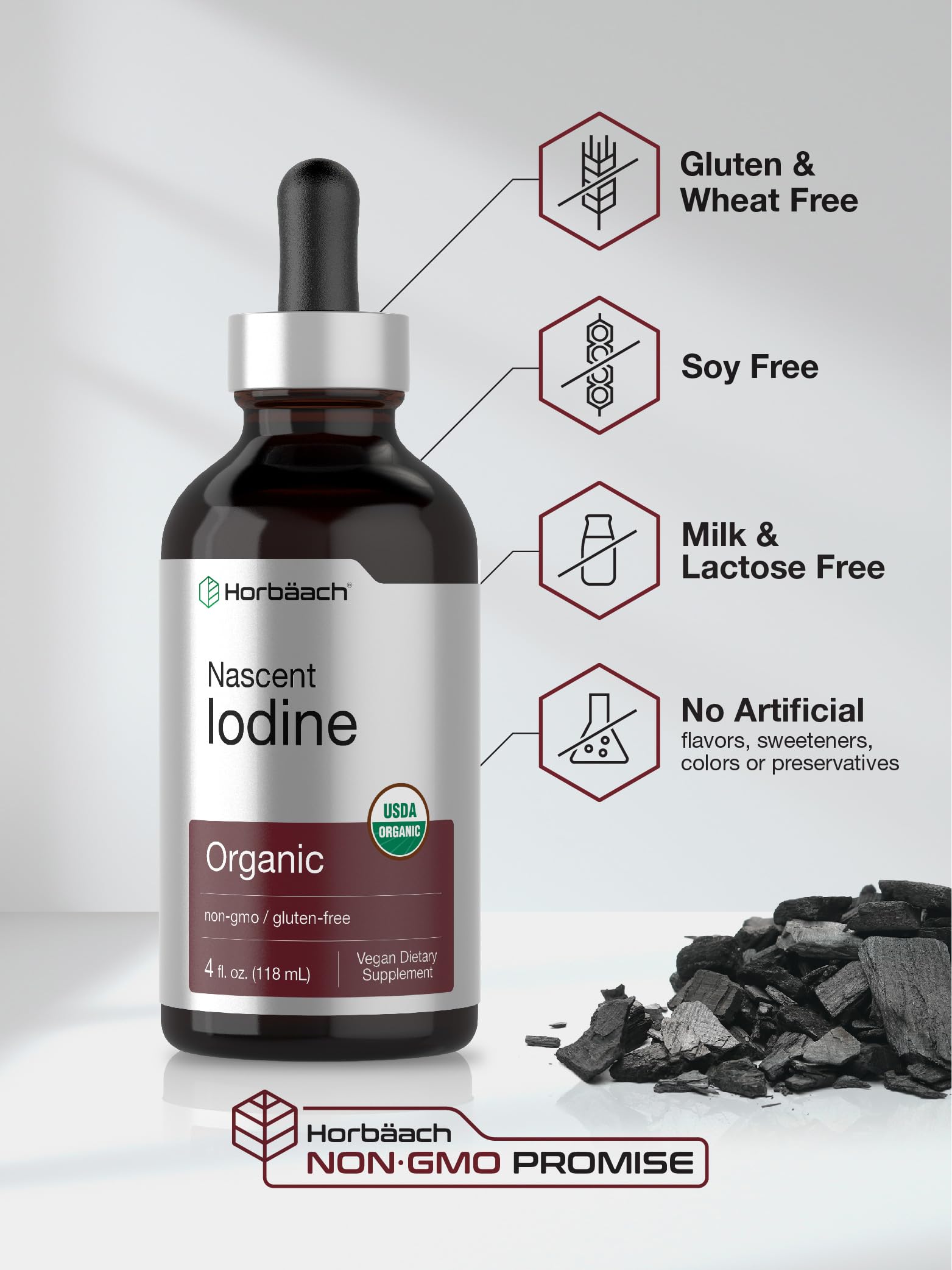 Horbäach Nascent Iodine Liquid Drops ingredients list