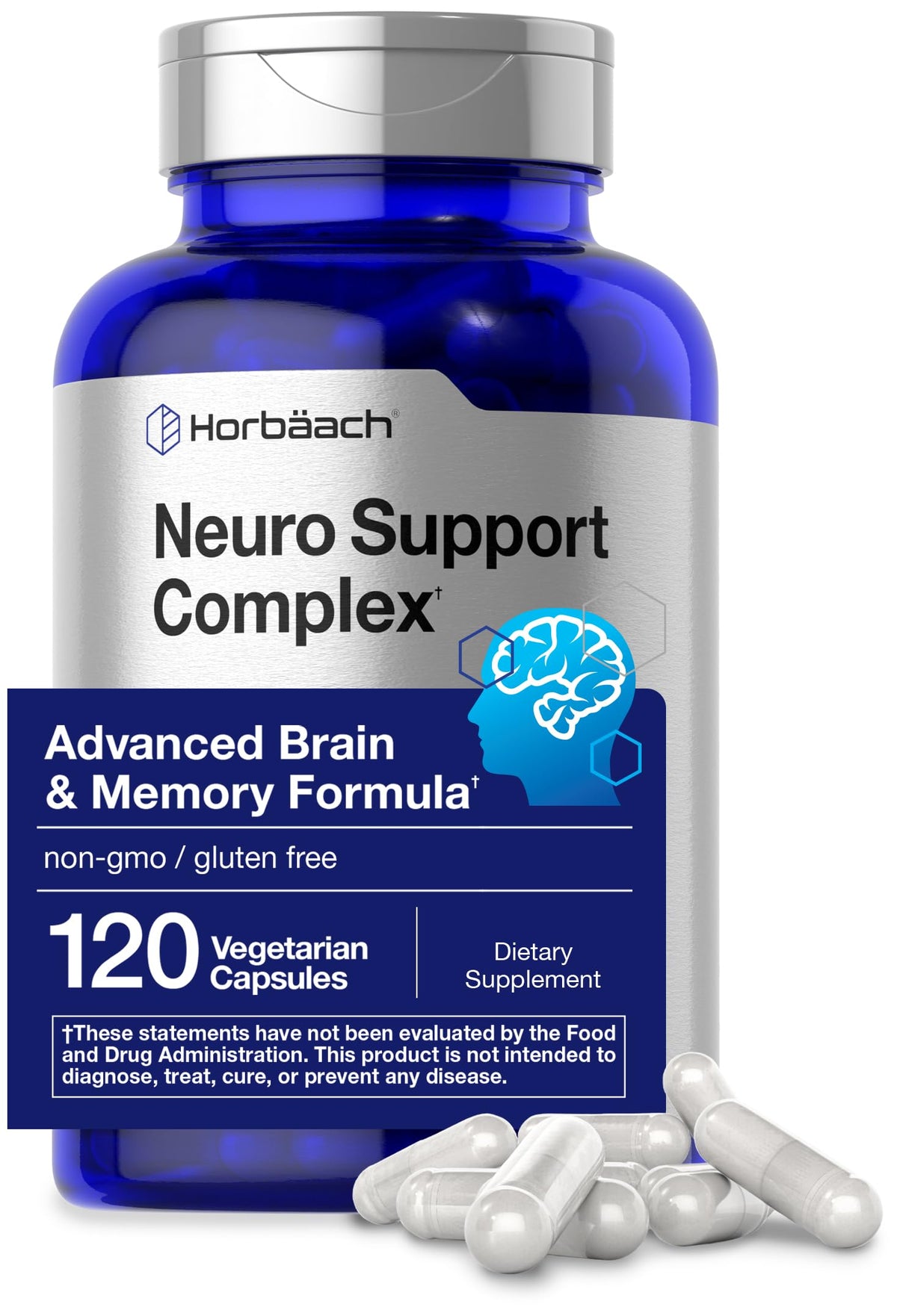 Horbäach NeuroGuard bottle front view with label