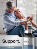 Horbäach Niacin B3 Supplement 400mg capsules close-up