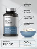 Horbäach Niacin B3 Supplement bottle side view