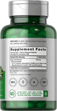 Horbäach Olive Leaf Extract capsule bottle with label