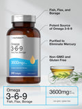 Horbäach Omega 3-6-9 Triple Omega Softgels close-up
