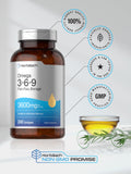 Horbäach Omega 3-6-9 Triple Omega Softgels in hand