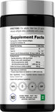 Horbäach Omega-3 Fish Oil + D3 Softgels side view with label