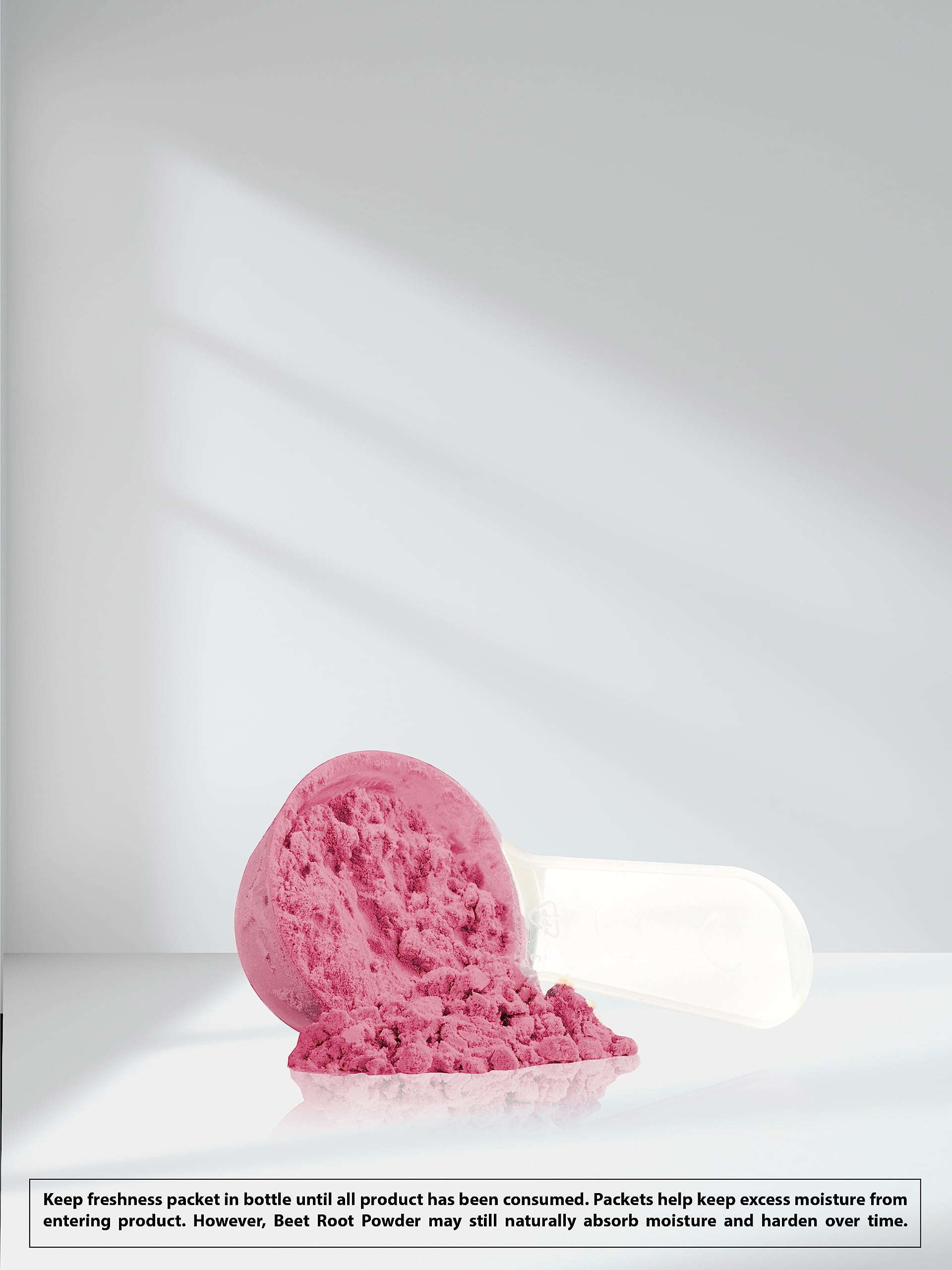 Horbäach Organic Beet Root Powder displayed with fresh beets