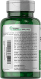 Horbäach Pine Bark Extract Capsules back view with ingredient list